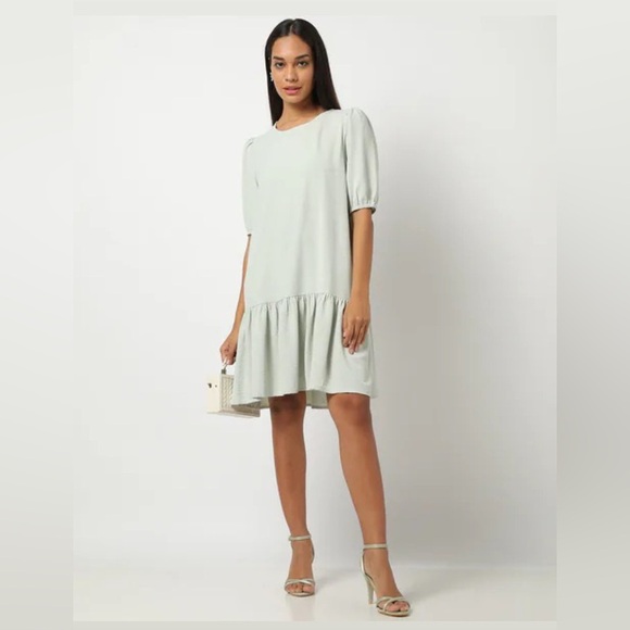 Velvet By Graham & Spencer Vintage Slub Tiered Dress - Picture 1 of 8